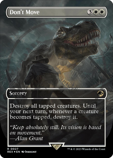 Don't Move (Emblem Foil)