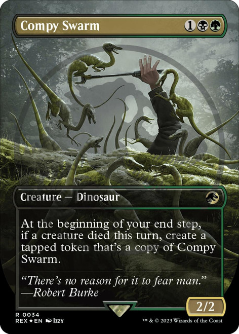 Compy Swarm (Emblem Foil) | Jurassic World Collection