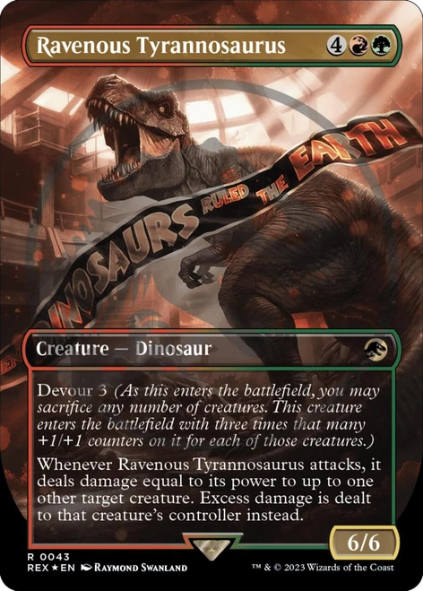 Ravenous Tyrannosaurus (Emblem Foil)