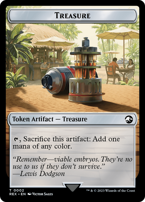Jurassic World Treasure Token (Foil)