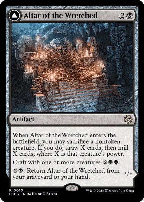 Altar of the Wretched // Wretched Bonemass (Foil)
