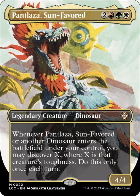 Pantlaza, Sun-Favored (Borderless Art) (Foil)