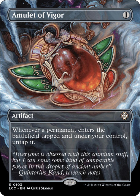Amulet of Vigor (Treasure Trove Box Topper) (Foil)