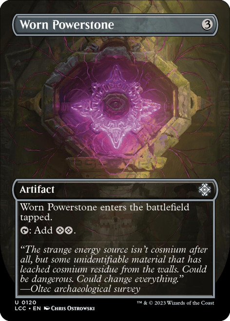 Worn Powerstone (Treasure Trove Box Topper) (Foil)