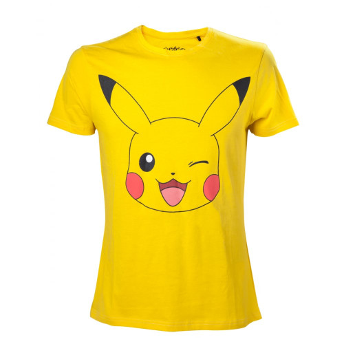 Pokemon - Men's Pikachu Winking T-Shirt