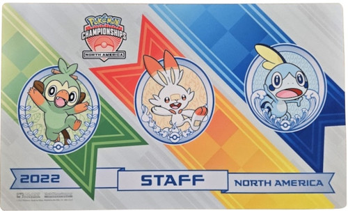 Championships North America 2022 Playmat - Galar Starters (STAFF)