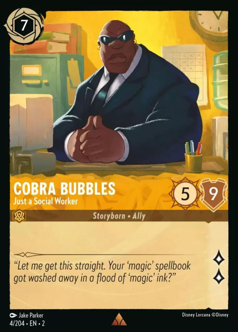 Cobra Bubbles - Just a Social Worker (Foil)