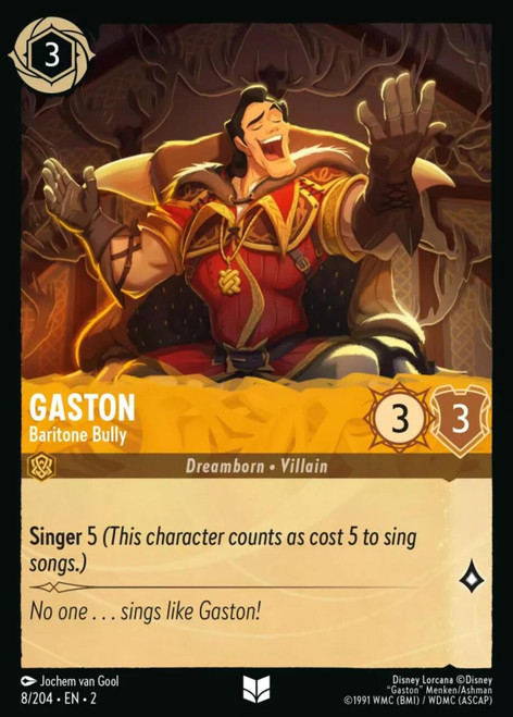 Gaston - Baritone Bully (Foil)