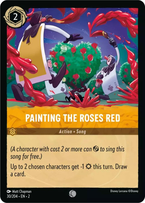Painting the Roses Red (Foil)