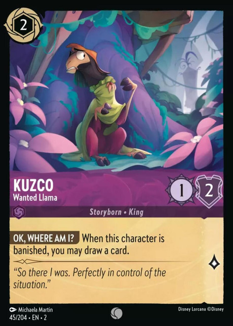 Kuzco - Wanted Llama (Foil)