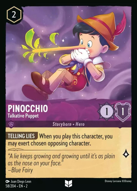 Pinocchio - Talkative Puppet (Foil)