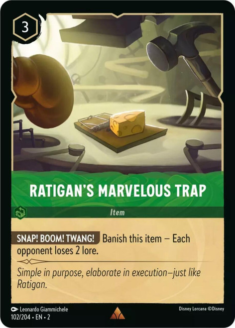Ratigan's Marvelous Trap (Foil)