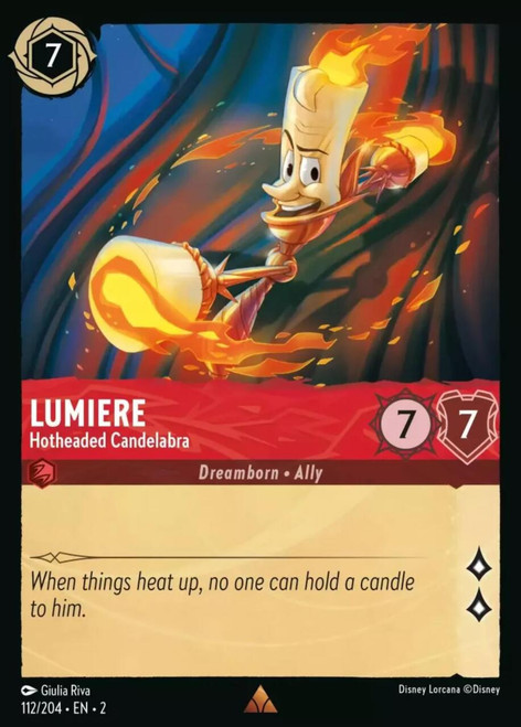 Lumiere - Hotheaded Candelabra (Foil)