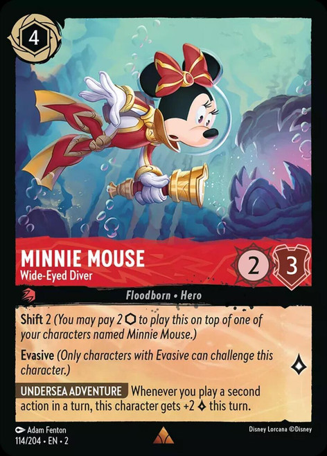 Minnie Mouse - Wide-Eyed Diver (Foil)