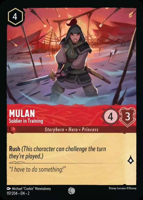 Mulan - Soldier in Training (Foil)
