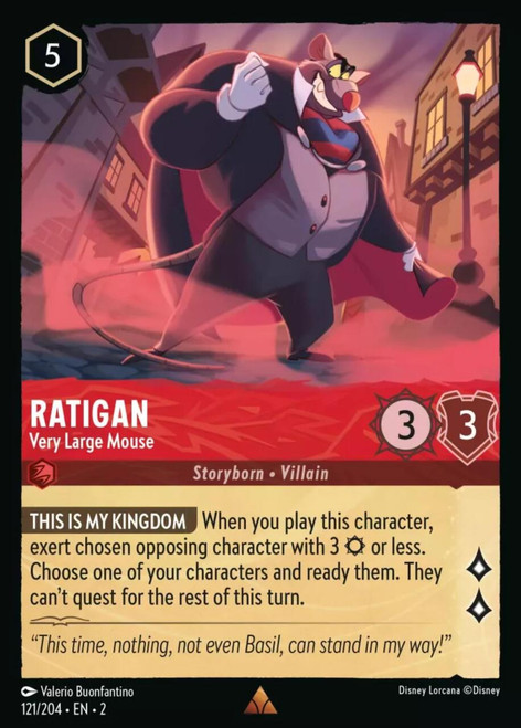 Ratigan - Very Large Mouse (Foil)