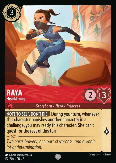 Raya - Headstrong (Foil)