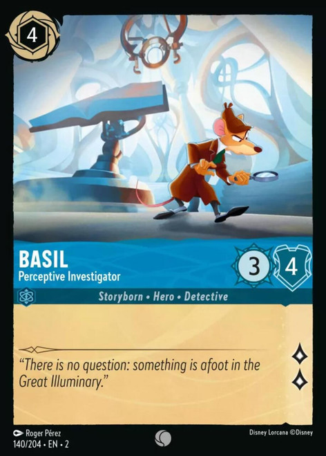 Basil - Perceptive Investigator (Foil)