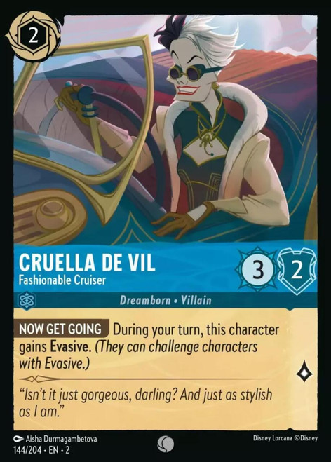 Cruella De Vil - Fashionable Cruiser (Foil)