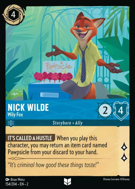 Nick Wilde - Wily Fox (Foil)