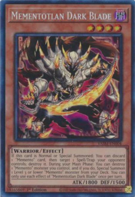 VASM-EN004 Mementotlan Dark Blade (Collector's Rare)