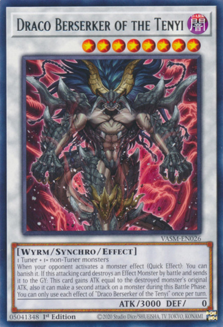 VASM-EN026 Draco Berserker of the Tenyi