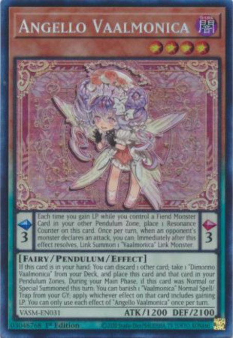 VASM-EN031 Angello Vaalmonica (Collector's Rare)