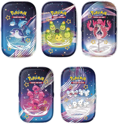 Paldean Fates Mini Tin Bundle (Set of 5 Tins)