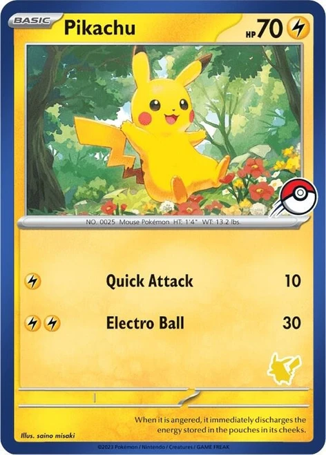 My First Battle Deck: Pikachu Deck / Pikachu (Blue Border)
