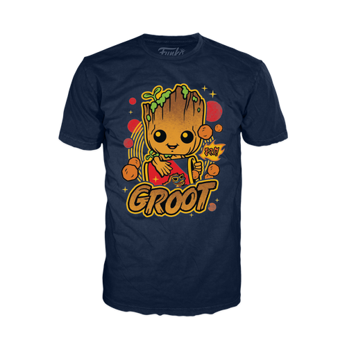 POP! Tees: Groot Shorts - Groot Boxed T-Shirt