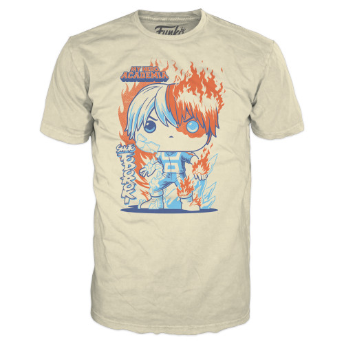 POP! Tees: My Hero Academia - Shoto Todoroki Boxed T-Shirt