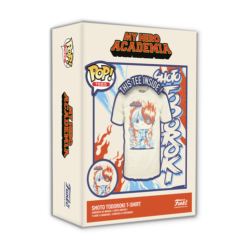 POP! Tees: My Hero Academia - Shoto Todoroki Boxed T-Shirt