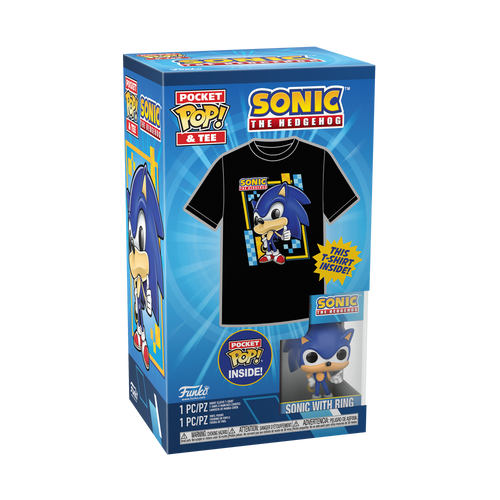 Pocket POP! & Tee: Sonic the Hedgehog Children's T-Shirt set