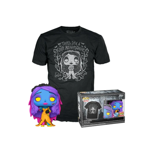 POP! & Tee: Corpse Bride - Emily (Blacklight) T-Shirt set