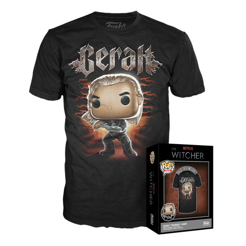 POP! Tees: The Witcher - Geralt (Training) Boxed T-Shirt