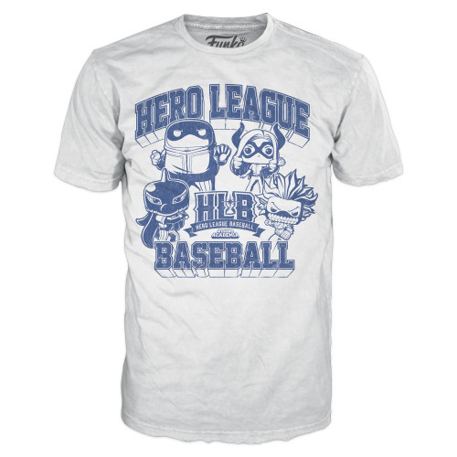 POP! Tees: My Hero Academia - Hero League Baseball Boxed T-Shirt