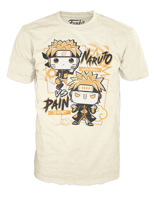 POP! Tees: Naruto: Shippuden - Naruto vs Pain Boxed T-Shirt