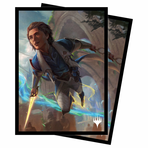 MTG Murders at Karlov Manor Deck Protector Sleeves featuring Kellan, Inquisitive Prodigy (100)