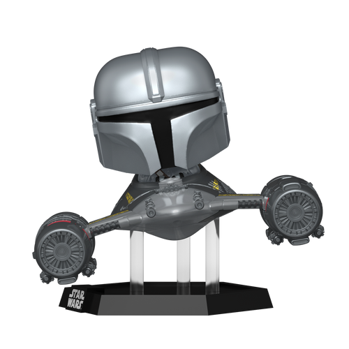 POP! Rides - Star Wars #670 The Mandalorian on N-1 Starfighter (with R5-D4)
