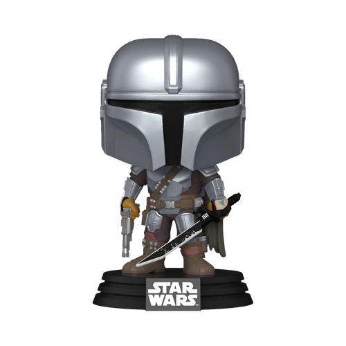 POP! Star Wars: The Mandalorian #663 The Mandalorian with Darksaber