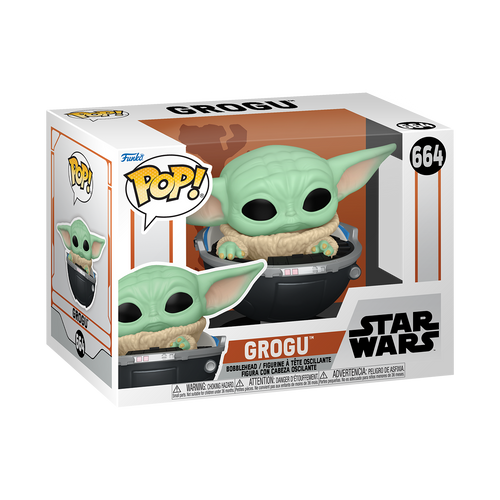 POP! Star Wars: The Mandalorian #664 Grogu in Hovering Pram