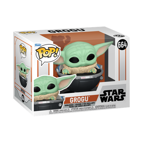POP! Star Wars: The Mandalorian #664 Grogu in Hovering Pram