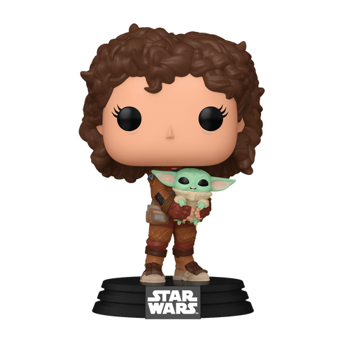 POP! Star Wars: The Mandalorian #665 Peli Motto with Grogu