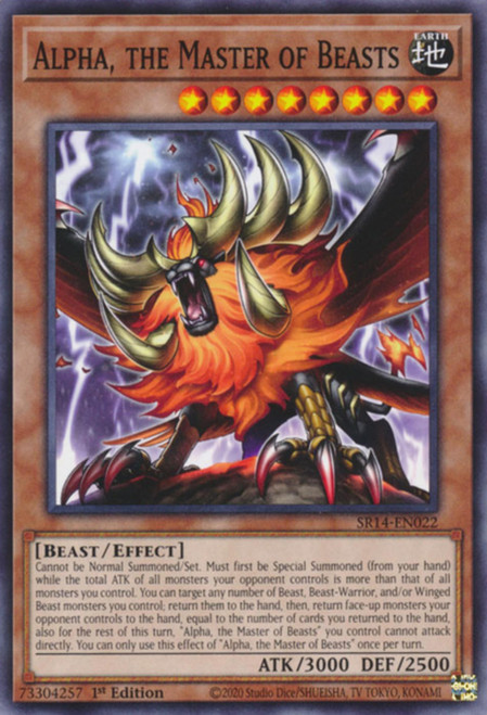 SR14-EN022 Alpha, the Master of Beasts