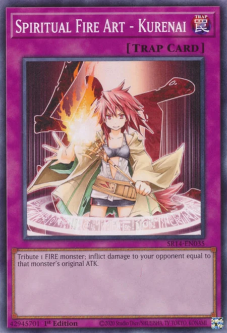 SR14-EN035 Spiritual Fire Art - Kurenai