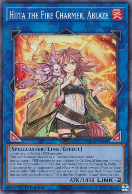 SR14-EN043 Hiita the Fire Charmer, Ablaze