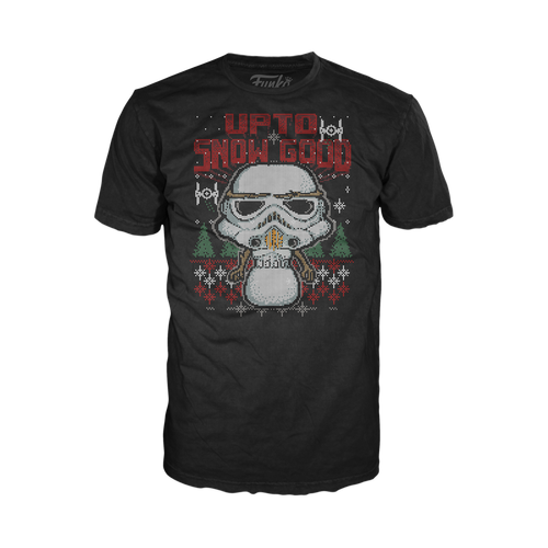 POP! & Tee: Star Wars - Holiday Stormtrooper (Metallic) T-Shirt set