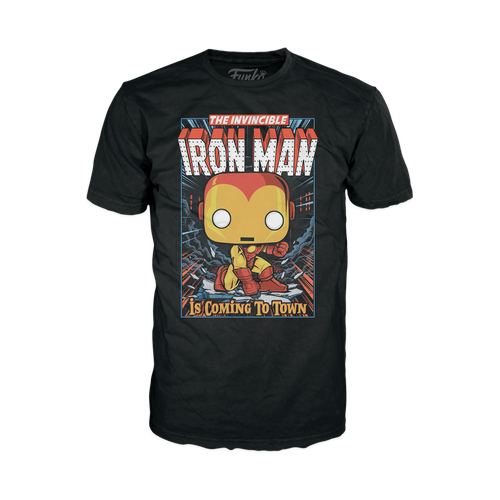 POP! & Tee: Marvel Holiday - Iron Man with Gifts T-Shirt set