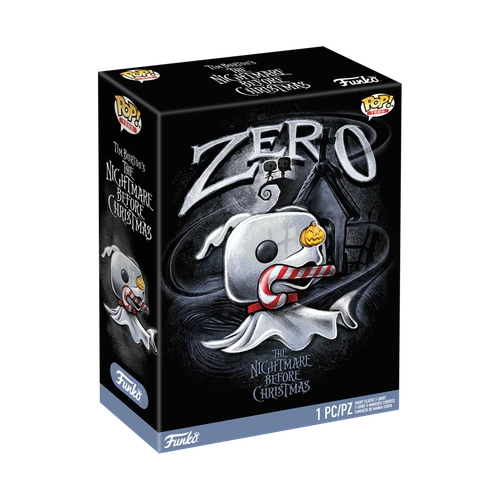 POP! Tees: The Nightmare Before Christmas - Zero with Candy Cane Boxed T-Shirt