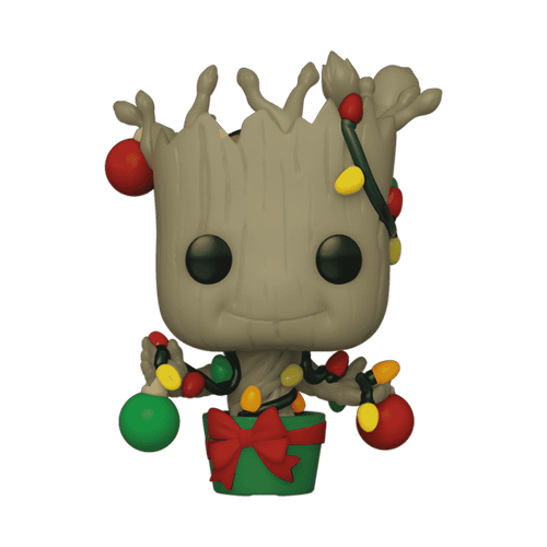 Pocket POP! & Tee: Marvel - Groot with Lights & Ornaments Children's T-Shirt set